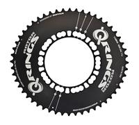 Vassoi doppi Rotor Q Rings q50at(34) bcd110x5 outer aero Noir