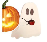 Vassoi fantasmi di Halloween - Tavolette da fantasma - Scrivanie rustiche per interni - Fattoria, simpatiche fantasme, cartelli per treno
