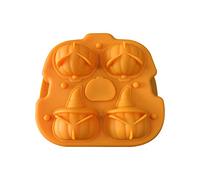 Vassoi flessibili in silicone a forma di zucca riutilizzabili per le forme del vassoio del silicone della cucina