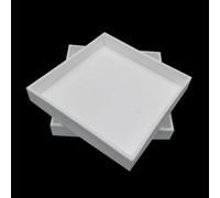 Vassoi for resistenza chimica in PTFE - Vassoi con setaccio resistenti agli acidi e for uso industriale e di laboratorio - 1 PZ(400x300x50mm)