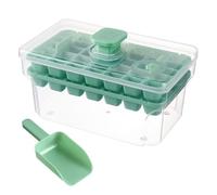 Vassoi for stampi for ghiaccio, compatibili con congelatore coperchio e contenitore for cubetti, for realizzare da 68 pezzi, facili premere for rilasciare i blocchi di