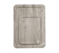HENDI 508909 Vassoio da Servizio in Melaminabcon Stampa Tipo Legno