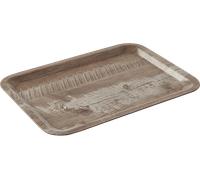 HENDI 508923 Vassoio da Servizio in Melaminabcon Stampa Tipo Legno