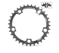 Miche Super11 Xca Interior 5b 110 Campagnolo Chainring Nero 34t Black