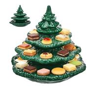 Vassoi natalizi per uova ripiene - con 24 fori a forma di albero di Natale | Vassoio contenitore per uova ripiene, per Pasqua Ringraziamento incontri natalizi Barbecue Matrimonio Fi