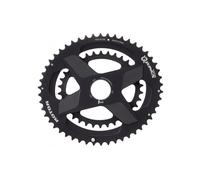 Vassoi ovali doppi Rotor Q Rings dm 52/36T Noir