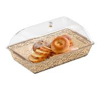 Vassoi Per Antipasti Per Feste - Portapiatti Buffet,41,5x25,0 cm Vassoi Espositori Cibo Con Scomparti E Coperchio | Per Cucina Preparazione Frutta Spuntino Raduno Familiare Ristorante