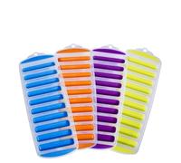Vassoi per cubetti di ghiaccio in silicone per bottiglie sportive, stampi a rilascio facile, adatti per bottiglie d'acqua, non dovrai più lottare con il ghiaccio, perfetti per l'idratazione in