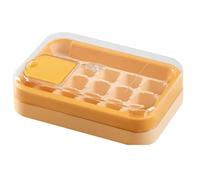 Vassoi per ghiaccio congelatore, stampo in silicone a 15 fori, 16,5 x 11,2 x 2,5 cm, facile da riempire, a sgancio rapido, resistente alle fuoriuscite, design senza tocco, stampi per tè freddo per
