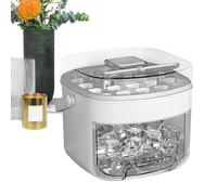 Vassoi per ghiaccio per congelatore, scatola refrigerante per la creazione di cubi, grande capacità, antiaderente, per feste, vita quotidiana, cucina, campeggio, riunioni