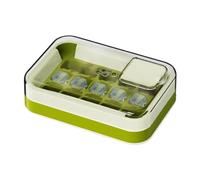 Vassoi per ghiaccio riutilizzabili, design a rilascio facile, contenitore flessibile a prova di perdite, per caffè, congelatore, frigorifero, bevande, cibo, whisky e uso quotidiano, 16,5 x 11,3 x 4,5