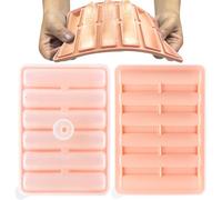 Vassoi per ghiaccio, stampo a lungo facile da rilasciare, riutilizzabile, con imbuto, per campeggio, degustazione di whisky, cocktail, cucina, casa, bar, feste, matrimoni, feste, donne