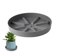 Vassoi per piante da vaso, sottovasi da fiori | Vassoio per piante robusto e traspirante in PP,Design efficiente e drenante Sottovasi per piante stabili Accessori per contenitori per piante per uso in