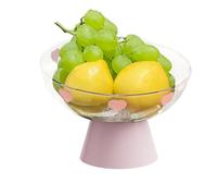 Vassoi per snack - Vassoio per frutta secca con scarico, decorazione da scrivania, cestino antigoccia creativo per vacanze, tavolo all'aperto, buffet, campeggio, soggiorno, cucina, picnic, sala da