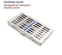 Vassoi Portastrumenti di 7 Slim Sterilization Hold dental instruments Cassettes