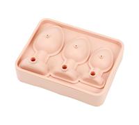 Vassoi robusti e sicuri per cubetti di ghiaccio dal design unico, forma divertente, per casa, pub, riunioni di famiglia, vassoio flessibile per cubi