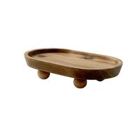 Vassoi Vassoio for aromaterapia in legno porta chiavi creativo for dessert e pasticceria in for la decorazione dell'ingresso in famiglia Vassoi da portata