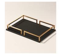 Vassoi. Vassoio for chiavi, porta chiavi in pelle, porta cellulari, comodino o cassettiera, organizer.(Black)