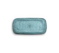 Vassoio 100% melamine 43 x22 cm (Ciano)