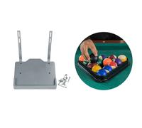 Vassoio a rastrello a triangolo da biliardo portatile con vite per snooker