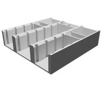 Vassoio Accessori Philips Multigroom 7000 5000 3000 Organizer Stampato