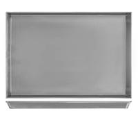 Vassoio Agnelli forno leggero alluminio 50x35 cm