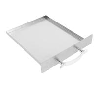 Vassoio al Vapore in Acciaio Inox per Pezzi di Riso, Compatto | Argento, Facile da Pulire, Design Multifunzione, per Attività All'aperto e Incontri, Plastico