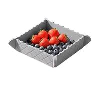 Vassoio Alimentare Pieghevole In Silicone - Portatile Antiscivolo Pieghevole Magnetico | Per Cena Resistenti Al Calore,Per Casa, Cucina, Frigorifero, Piano di Lavoro, Picnic, Auto e Campeggio