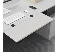 Vassoio allungabile ergonomico per scrivania, 30 x 120 cm, pieghevole, tavolo da pranzo e mensola, vassoio per tastiera del computer, per casa e ufficio, design salvaspazio