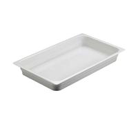 Vassoio Ambra Bianco in Melamina 41,5x28x6 cm per Base Asia Leone