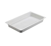 Vassoio Ambra Bianco Melamina GN 1/1 53x32,5x6 cm per Base Asia Leone