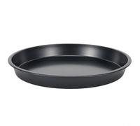 Vassoio antiaderente in acciaio al carbonio per forno a microonde per cuocere pizza, patatine, carne e pesce con design di forma rotonda per una facile sformatura e resistenza alle alte temperature (E