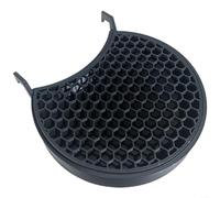 Vassoio antigoccia antiscivolo per macchina da caffè, ricambio per acqua, base rimovibile e lavabile, nero, 11,6 x 12 x 3,1 cm