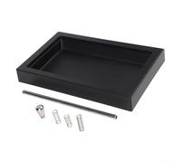 Vassoio antigoccia basso per Gaggia Classic Pro con set di 6 molle OPV bar 9 bar 12 bar e punta vapore per una migliore uscita vapore espresso (D)