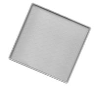 Vassoio antigoccia in silicone - Dispersione impermeabile, Vaschetta di raccolta per pentole, tappetino per attrezzatura antiscivolo, di condizionamento del di scarico condensato