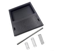 Vassoio antigoccia sottile per macchina da caffè Gaggia Classic RI9480, altezza ridotta per bilancia da caffè, include tubo di scarico e molle (C)