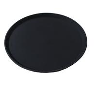 Vassoio Antiscivolo da Bar piccolo Rotondo 28cm Superficie Gommata Professionale