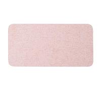 Vassoio assorbente in pietra per lavello ad asciugatura rapida, 16,3 x 7,6 cm, tappetino assorbente in per terra diatomacea per bagno e cucina, vassoio portasapone e articoli da toeletta, rosa