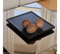 Vassoio AYTM Sessio, nero, lunghezza 39,5 cm, legno di frassino AYTM