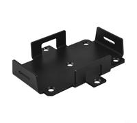 Vassoio batteria in alluminio resistente con cinghia di tenuta sicura, compatibile con batterie da 6 V, 7-12 Ah e 12 V, 6-15 Ah, supporto preforato per barca per ATV