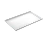 Vassoio Buffet Melamina Bianco Venezia GN 1/3 h 3 cm - Leone - Antipasti