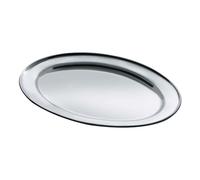 Vassoio Buffet Ovale in Acciaio Inox 45x30 cm Salvinelli