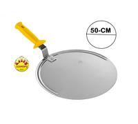 VASSOIO CACCIAPIZZA DM.50 LILLY CODROIPO ACCIAIO INOX CON MANICO PROF 5 2024