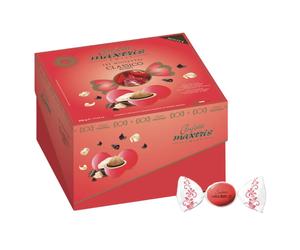 Vassoio Cadeaux Twist Maxtris Les Noisettes Classico Rosso Incartati 500g