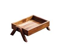 Vassoio Caffetteria Home Vassoio da tè in Legno in Stile Cinese, Sala da tè Asciutta, Tazza da tè, Set da tè, Vassoio Portaoggetti, Piccolo Tavolo da tè Vassoi Portata