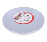 Vassoio Cake Board Rotondo Argento ø 25 cm