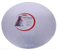 Vassoio Cake Board Rotondo Argento ø 32 cm