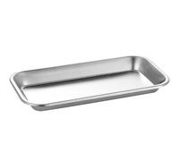 Vassoio Chirurgico, Vassoio per Tatuaggi in Acciaio Inox 304, Piccolo Teglia per Procedure Odontoiatriche per Strumenti da Laboratorio per Tatuaggi