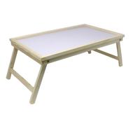 Vassoio colazione a letto tavolino gambe richiudibili in legno supporto pc
