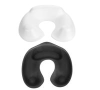 Vassoio Collo Chioma Permanente e Lavaggio, Spugna Nera, Salone | Accessorio da Parrucchiere, Supporto Flessibile per Barbieri, Contenitore per Lozione, Uso in Piega e Colore